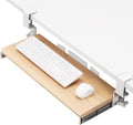 VIVO Large Clamp-on Computer Keyboard and Mouse Under Desk Slider Tray by VIVO