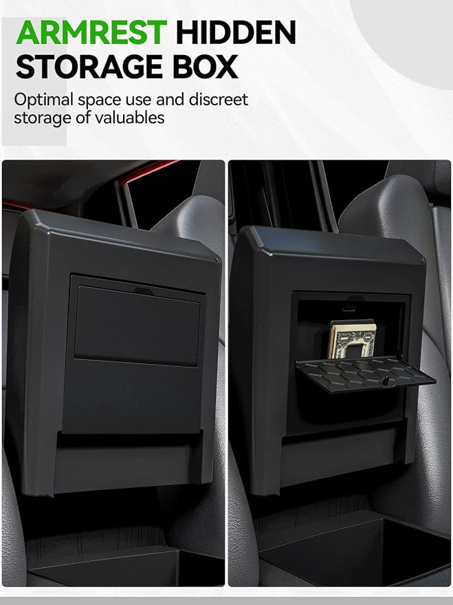6PCS Center Console Organizer Tray - Image 4