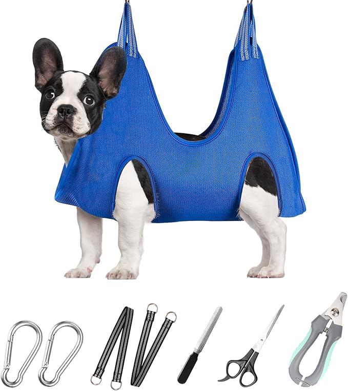 Pet Grooming Hammock for Small Dogs & Cats by ATESON