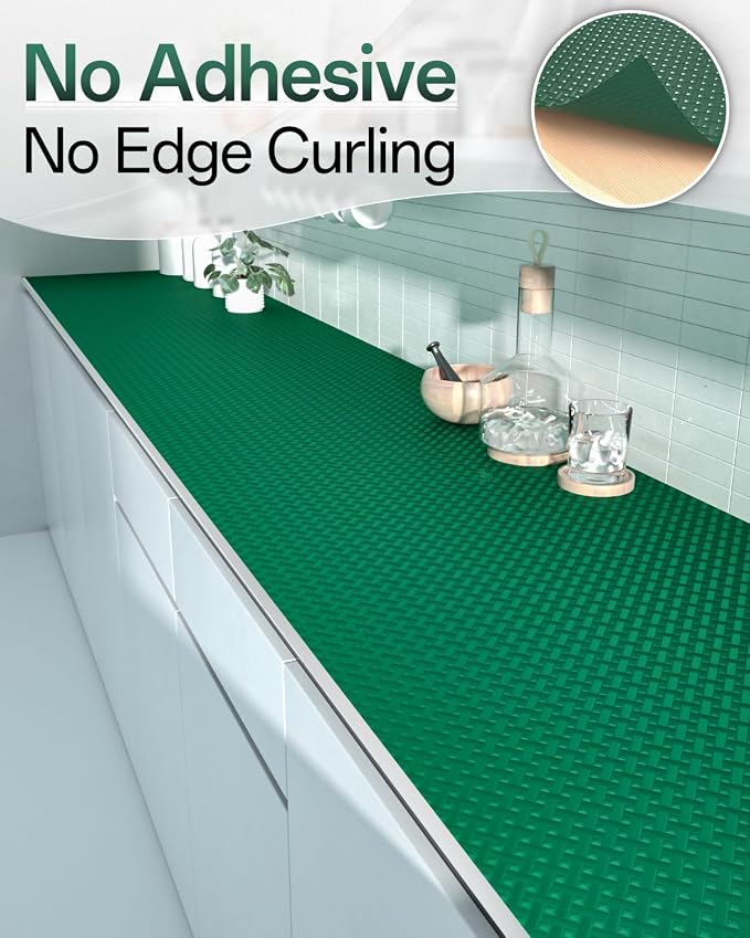Shelf and Drawer Liner for Kitchen Cabinet, Non-Adhesive 24in x 360in - Image 4