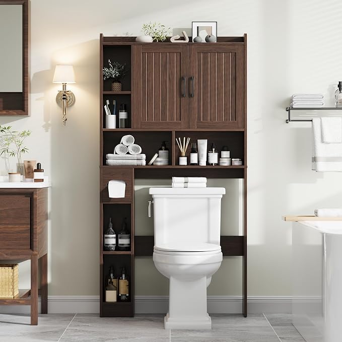 Over The Toilet Storage Cabinet, Farmhouse Storage Cabinet Over Toilet - Image 6