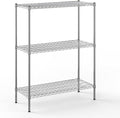 18" Deep x 42" Wide x 54" Height Wire Shelving Kit | 3-Tier | NSF Commercial by Regal+Altair