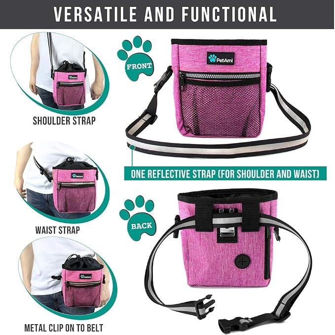 PetAmi Dog Treat Pouch, Pet Treat Pouch - Image 4