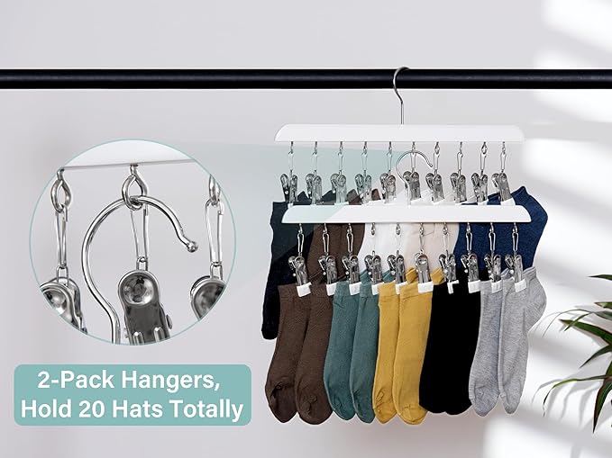 StorageWorks Hat Rack, Closet Organizer and Storage - Image 5