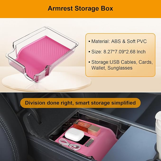 Center Console Organizer Tray 5PCS - Image 4