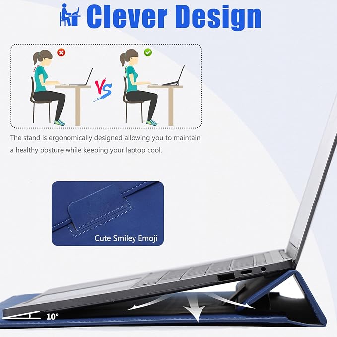 HYZUO 13.3-14 Inch Laptop Sleeve Case - Image 2