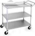 WDT 990Lbs Capacity Heavy Duty Rolling Utility Cart, NSF Rolling Carts by WDT