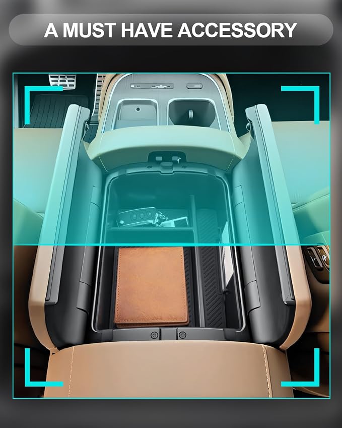 CDEFG for 2026 Hyundai Palisade Center Console Organizer for 2026 Hyundai - Image 6