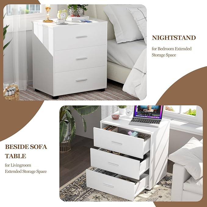 Aheaplus Closet Drawers Set of 2, Wood Closet Organizers and Storage - Image 6
