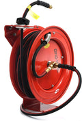 RMX Dino-Hide - Heavy-Duty Retractable Hose Reel w/Wrapped Finish Rubber Air by BLUBIRD