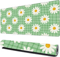 Daisy Floral Gaming Mouse Pad XXL Large Desk Mouse Pad Keyboard Mat by Uiaoiais