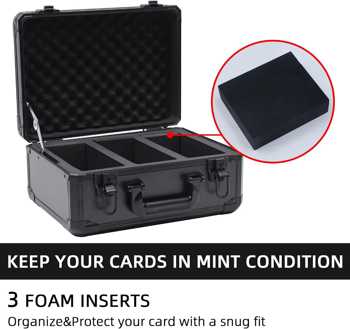 Graded Card Storage Box; Durable Sports, PSA Card Storage Case