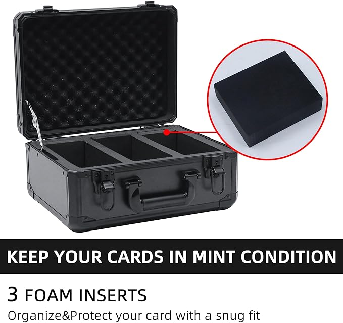 Graded Card Storage Box; Durable Sports, PSA Card Storage Case- Trading Card - Image 5
