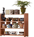 Coffee Cup Holder for Countertop Walnut Wood Coffee Mugs Holder for Kitchen Mug by KAOTGOT