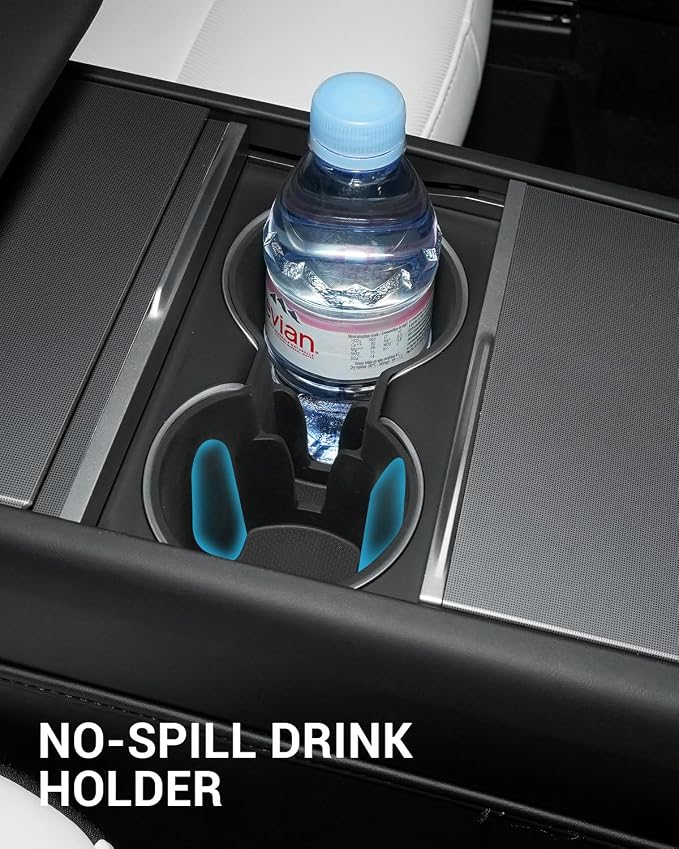 Motrobe 6PCS 2026 Tesla Model Y Juniper Center Console Organizer Tray Cup - Image 6