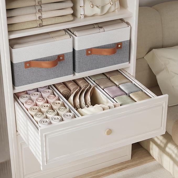 OUTBROS Storage Bins, Foldable Storage Baskets - Image 3
