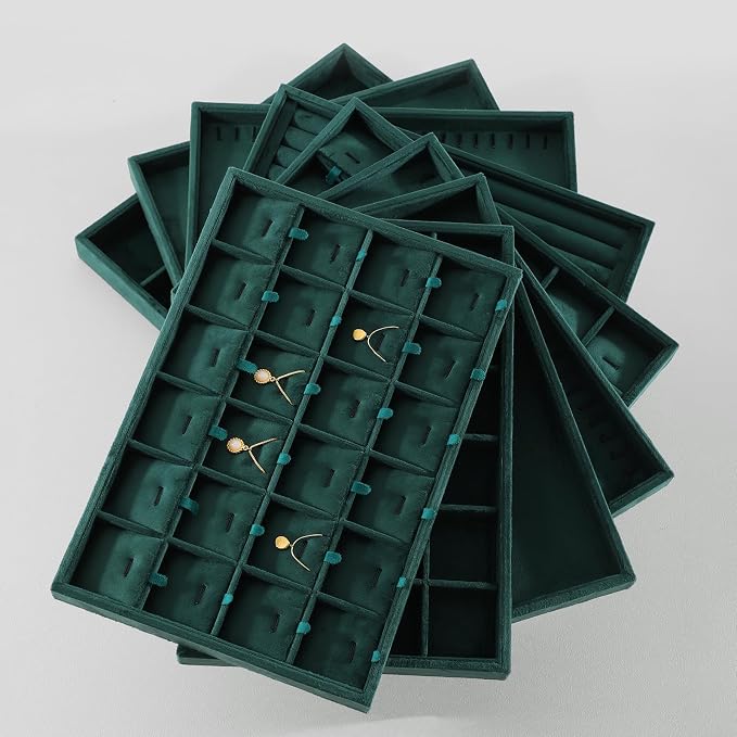 Necklace Display Tray, Velvet Jewelry Organizer, Premium Pendant Display - Image 2