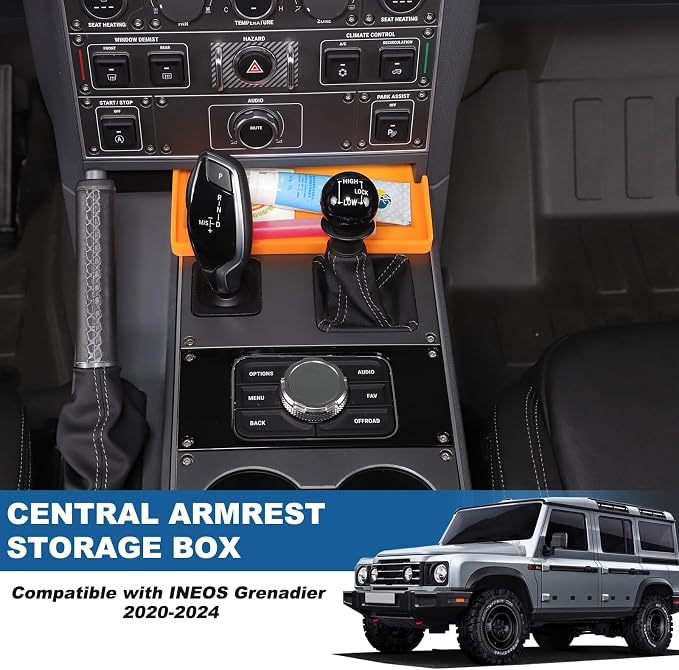 Gear Shift Center Console Front Tray Organizer Compatible - Image 7