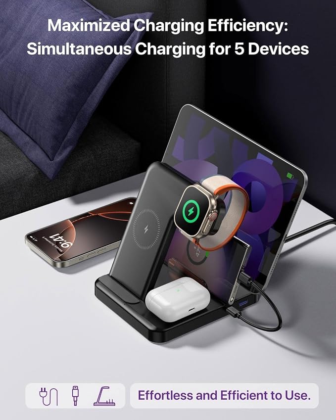 Intoval 5-in-1 Charging Station, - Image 2