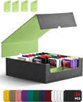 ZLCA Card Storage Box for MTG PTCG, Commander Deck Box Holds 3200+ Cards by ZLCA