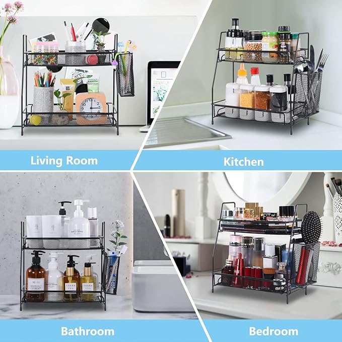 LEMIKKLE Countertop Organizer for Bathroom Counter, The Organizer for Bedroom - Image 5