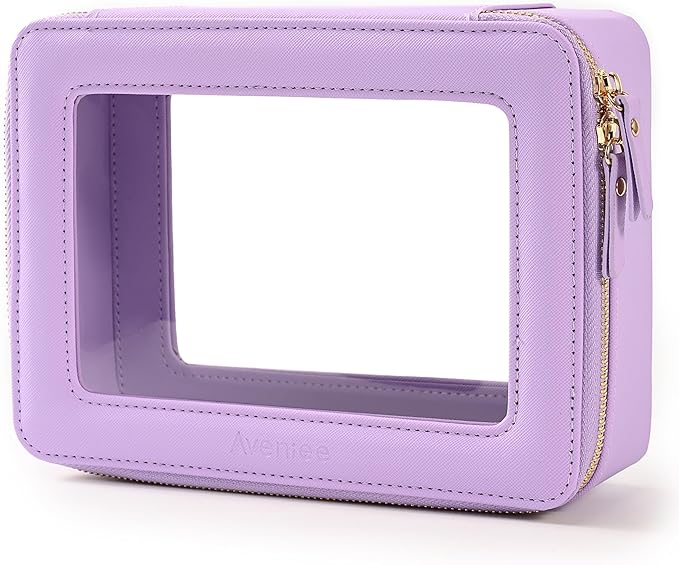 Aveniee Clear Makeup Bag Organizer, Large Travel Toiletry Bag by Aveniee