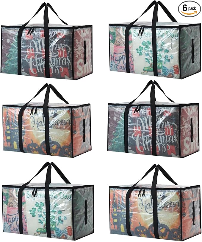 Heavy Duty 93L Stackable Storage Bins by Unknown