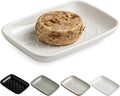 Gomakren Soap Dish for Shower, Christmas Ceramic Soap Dishes for Bar Soap Sponge by Gomakren