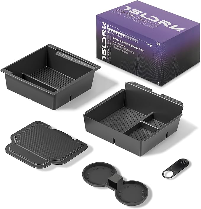 Center Console Organizer Tray for Tesla Model Y Juniper Accessories 2025 - Image 8