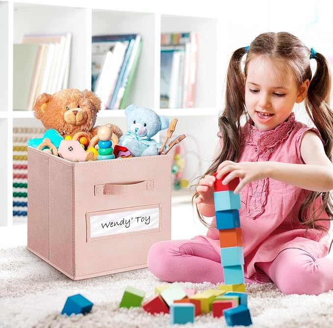artsdi 13x13x13 storage cube bins Fabric storage cubes - Image 5