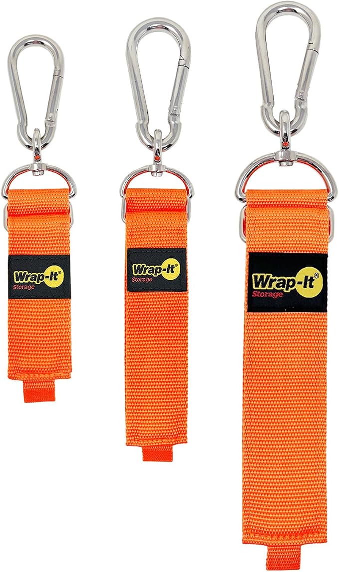 Hook 'n Hang Wrap-It Storage Straps by Wrap-ItStorage
