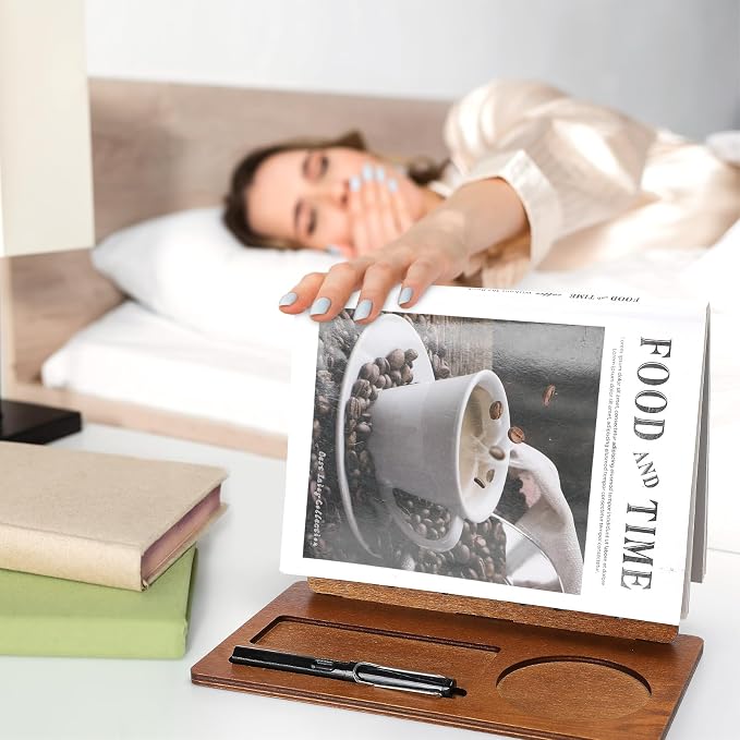 Huray Rayho Book Holder Wooden Book Stand - Image 6