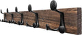 SKOLOO 30-Inch Wood Burnt Coat Rack Wall Mount by SKOLOO