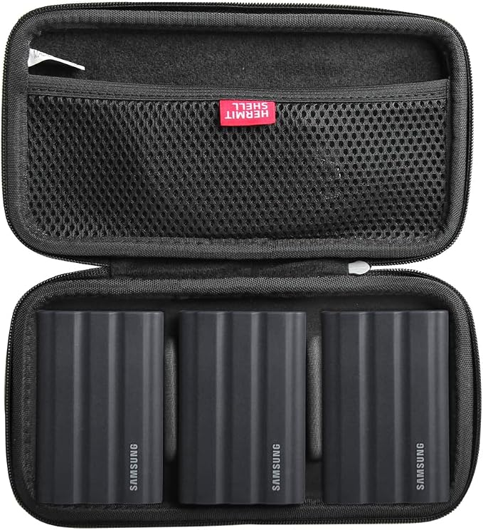 Hermitshell Hard Travel Case for Samsung T7 Shield 2TB / 1TB / 4TB, Portable SSD by Hermitshell