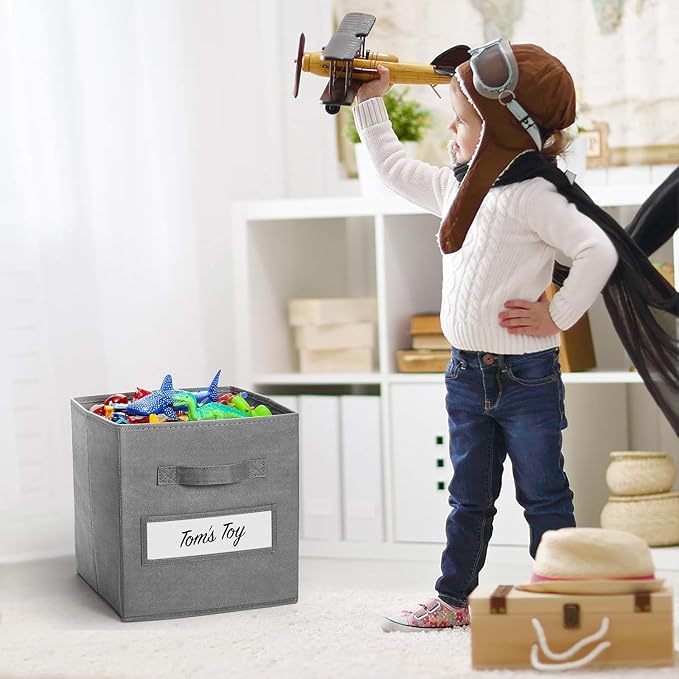 artsdi 13x13x13 storage cube bins Fabric storage cubes - Image 5