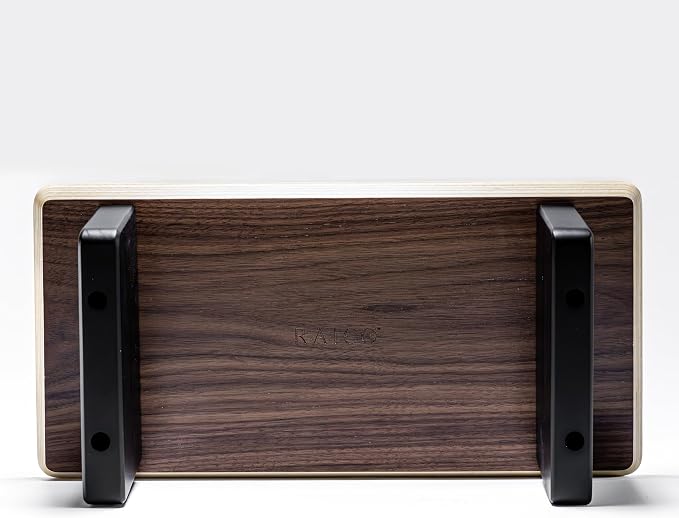 Raico Desk Cockpit Shelf Monitor Stand System Dual Screen Setup Wood Large Desk - Image 3
