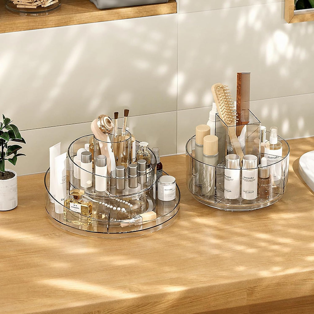 Taiuloo 360 Rotating Makeup Organizer, Lazy Susan Cosmetics Storage