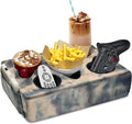 Couch Cup Holder Pillow, 5 Hole Couch Drink Holder! Keep Drinks Hand Side and by NISDOING