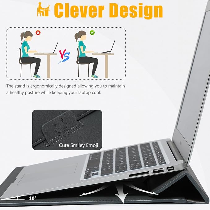 HYZUO 13 Inch Laptop Sleeve Case - Image 2