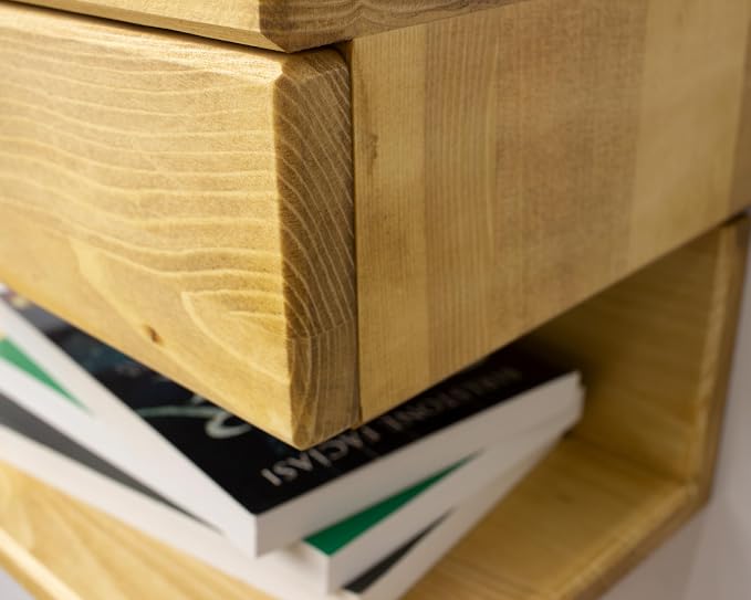 Floating Nightstand Side Accent or End Table - Image 5