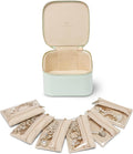 Vlando Jewelry Box with 6 Velvet Jewelry Bags Travel Jewelry Case by VLANDO