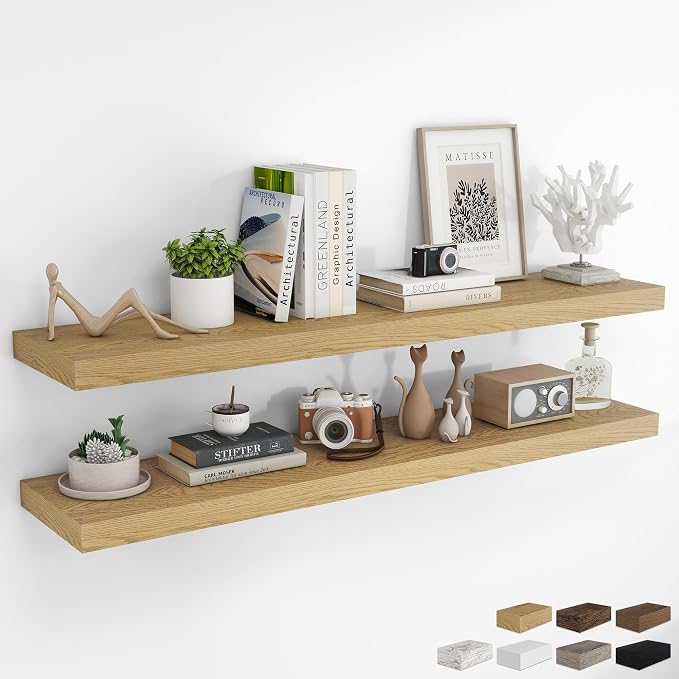 RICHFOCUS 55Inch Floating Shelves by Unknown