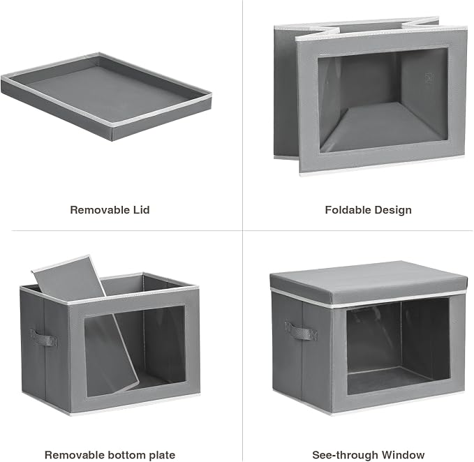 Large Storage Bins with Lids - Image 7