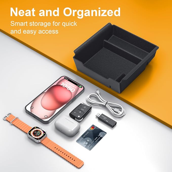 Console Organizer Accessories for Tesla: Model Y/3 2021 2022 2023 2024 Highland - Image 4