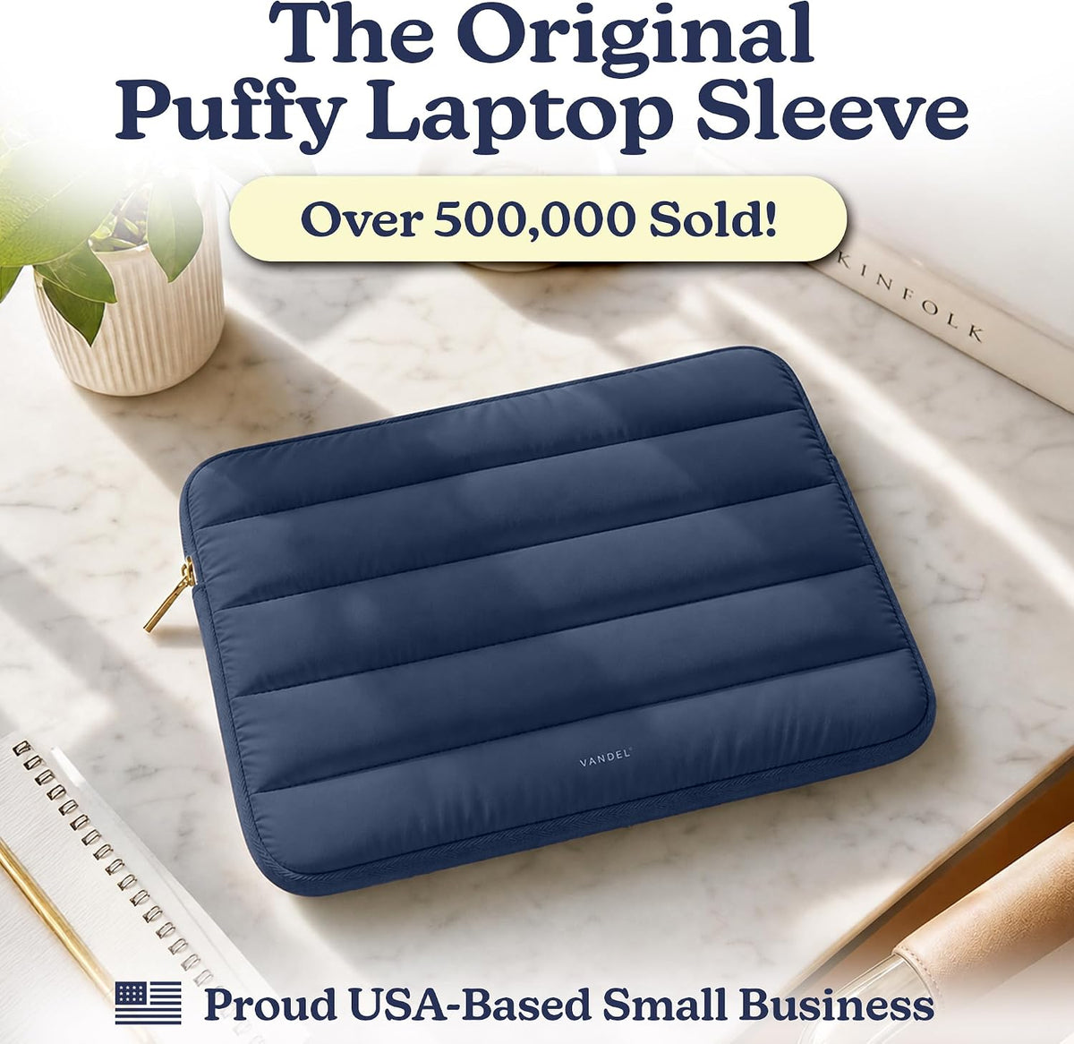 Vandel The Original Puffy Laptop Sleeve 13-14 Inch, Laptop Case