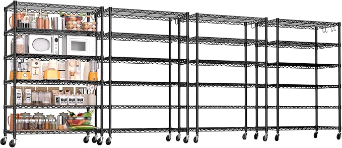 PrimeZone 6 Tier Wire Shelving by PrimeZone