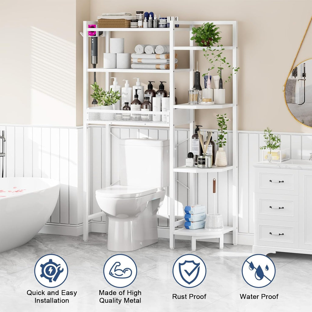 K1 Heavy Duty 7-Tier Over The Toilet Storage