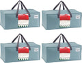 VENO 4 Pack Moving Bags for College, Heavy-Duty Storage Totes, Moving Boxes and by Veno