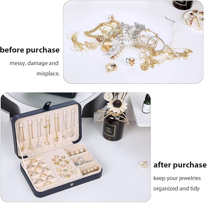 KCY Travel Jewelry Organizer Box - Image 6