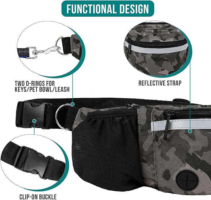 PetAmi Dog Fanny Pack, Treat Pouch - Image 4